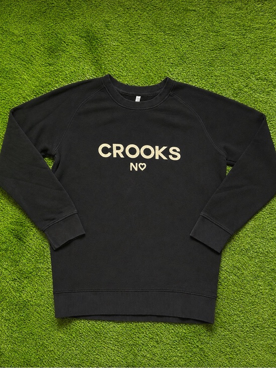 Crooks & Castles Tops - Crooks & Castles Logo Crewneck Sweatshirt Size Medium Black